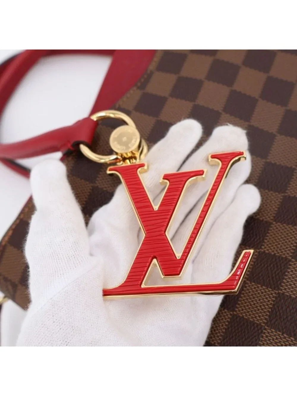 Louis Vuitton Shoulder Bag Damier LV Riverside